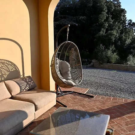 Tramontalba, Luxury With Private Infinity Pool, Panoramic Views Montescudaio
