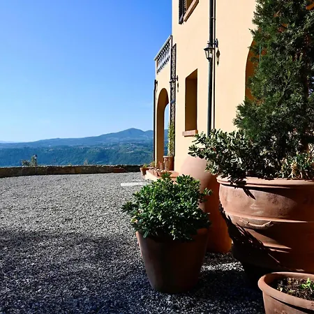 Hotel Tramontalba, Luxury With Private Infinity Pool, Panoramic Views Montescudaio