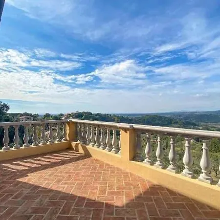 Tramontalba, Luxury With Private Infinity Pool, Panoramic Views Montescudaio